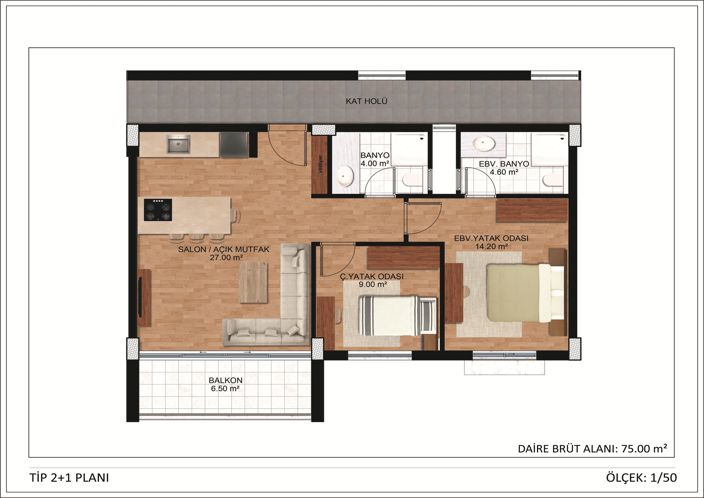 Image No.19-1 Bed Apartment for sale