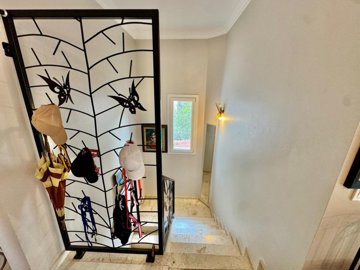 Desirable Sea-View Property For Sale In Fethiye - Beautifully designed marble staircase