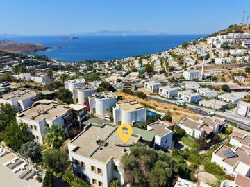 Key-Ready Sea View Bodrum Apartment For Sale In Gumusluk - Property location