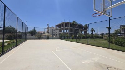 Antalya Residence Apartments In Altintas For Sale - Tennis and basketball court