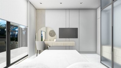Off-Plan Antalya Apartments In Altintas For Sale - Relaxing bedrooms 