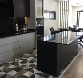 Sleek 4-Bedroom Villa For Sale In Belek - Looking into the kitchen