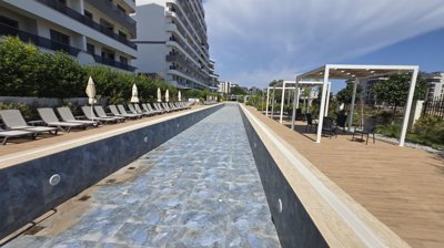 Ultra-Modern Antalya Homes In Altintas For Sale - Communal swimming pool