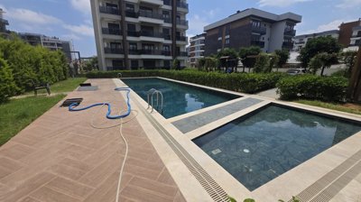 Contemporary Antalya Homes In Altintas For Sale - Communal swimming pool