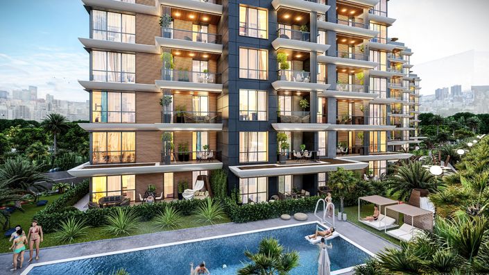 Image No.2-Appartement de 2 chambres à vendre à Antalya City 