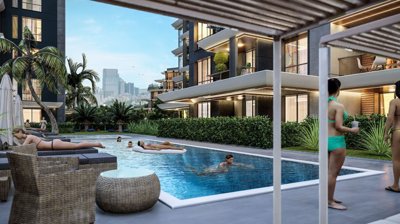 Trendy Investment Properties For Sale In Altintas, Antalya - Sun terraces for sunbathing