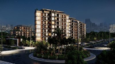 Trendy Investment Properties For Sale In Altintas, Antalya - Night illumination