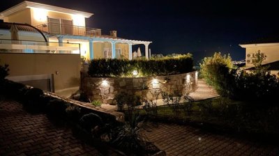 Sea & Nature View Property In Kusadasi For Sale - Beautiful private garden