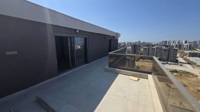 City View Apartment For Sale In Antalya - Private city view roof terrace