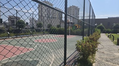 City View Apartment For Sale In Antalya - Sports court