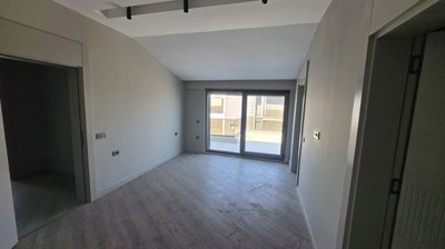 City View Apartment For Sale In Antalya - Upper floor bedroom
