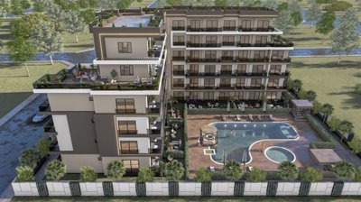 Dream Investment Properties For Sale In Antalya - Balconies and terraces