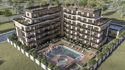 Dream Investment Properties For Sale In Antalya - Communal swimming pool