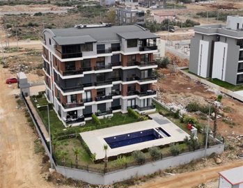 1 & 2 Bed Antalya Apartments In Altintas For Sale - Arial view over the entire complex