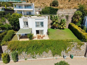 Sea View Villa For Sale In Kadikalesi, Bodrum - Fully furnished, two-storey property