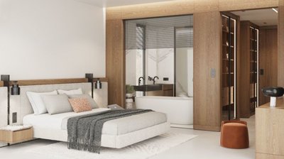 Off-Plan Yalikavak Villas- Master Bedroom