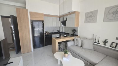 Incredible Antalya Apartments For Sale In Altintas - Open-plan kitchen and lounge