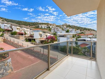 Sea View Penthouse For Sale In Didim - Nature view balcony