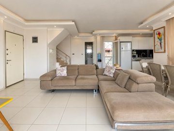 Sea View Penthouse For Sale In Didim - Fully furnished throughout