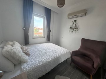 Delightful First-Floor Apartment For Sale In Dalyan - First bedroom