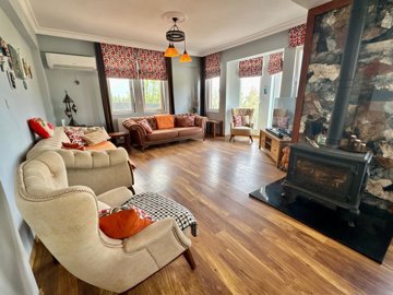 Countryside Villa In Fethiye For Sale - Stunning, generously sized lounge