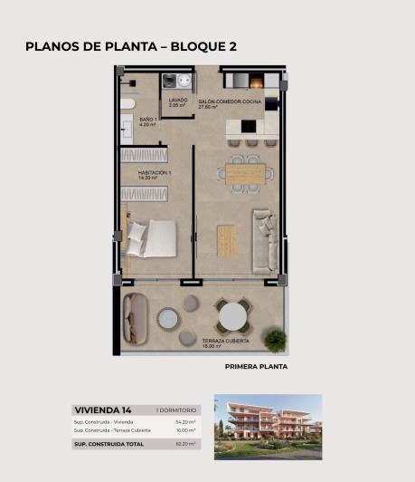 Image No.18-1 Bed Apartment for sale