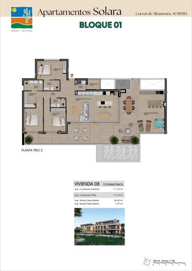 Image No.19-3 Bed Apartment for sale
