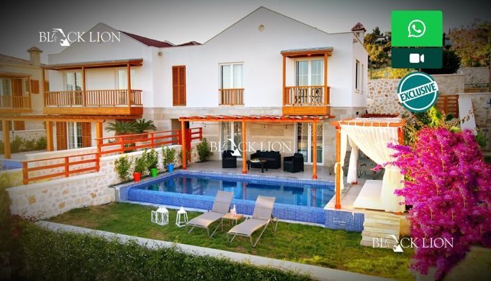 Image No.1-Villa de 2 chambres à vendre à Kalkan