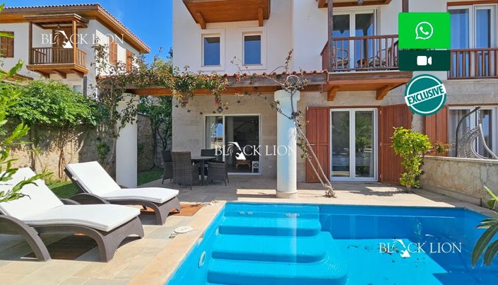 Image No.3-Maison de ville de 2 chambres à vendre à Kalkan