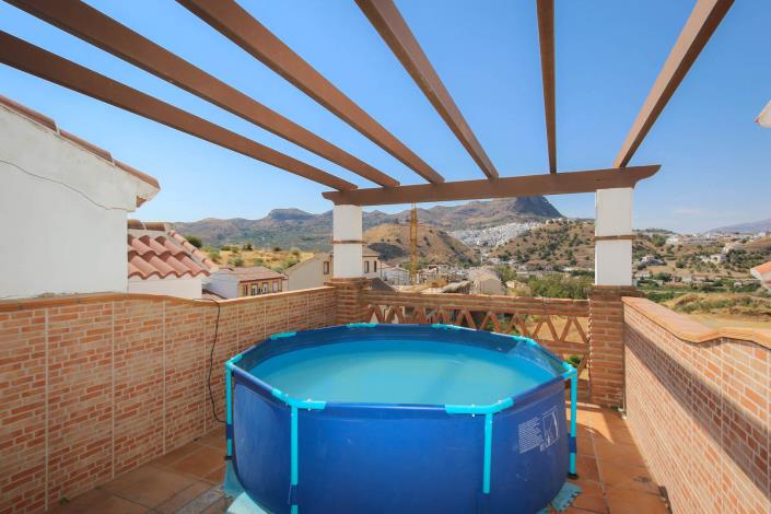 Image No.2-Maison de ville de 3 chambres à vendre à Álora