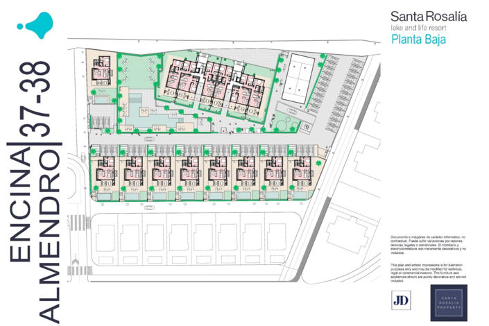 Image No.23-Appartement de 2 chambres à vendre à Santa Rosalia Lake and Life Resort