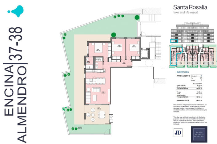 Image No.28-Appartement de 2 chambres à vendre à Santa Rosalia Lake and Life Resort