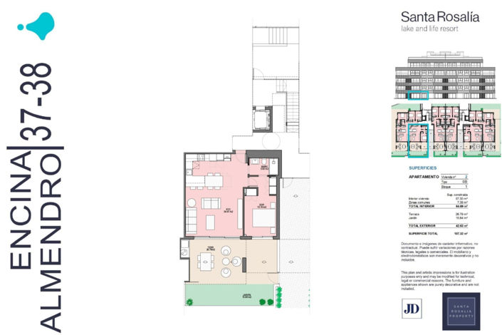 Image No.29-Appartement de 2 chambres à vendre à Santa Rosalia Lake and Life Resort