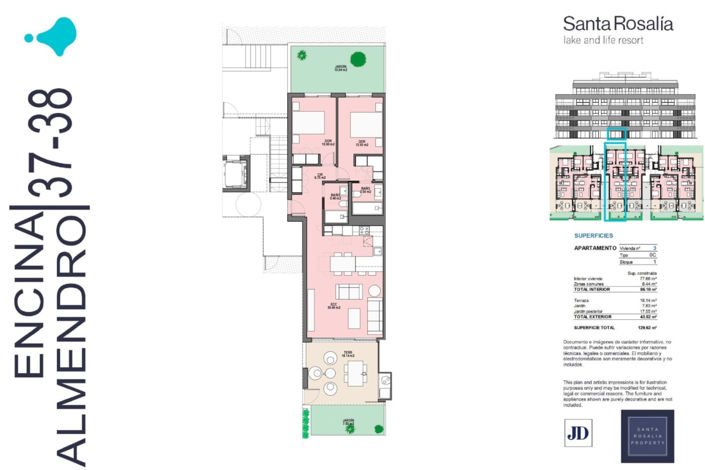 Image No.30-Appartement de 2 chambres à vendre à Santa Rosalia Lake and Life Resort