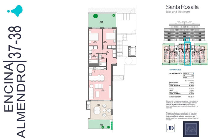 Image No.31-Appartement de 2 chambres à vendre à Santa Rosalia Lake and Life Resort