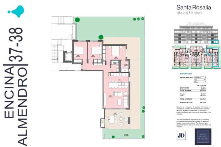 Image No.32-Appartement de 2 chambres à vendre à Santa Rosalia Lake and Life Resort
