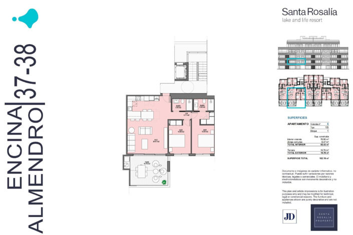Image No.33-Appartement de 2 chambres à vendre à Santa Rosalia Lake and Life Resort