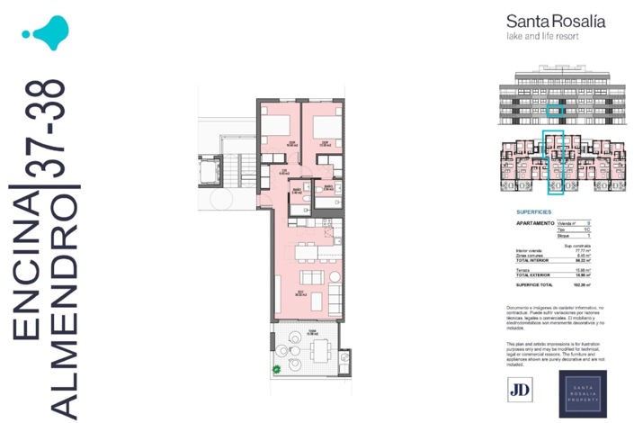 Image No.34-Appartement de 2 chambres à vendre à Santa Rosalia Lake and Life Resort