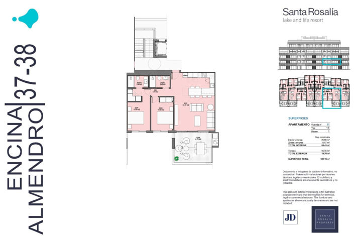 Image No.36-Appartement de 2 chambres à vendre à Santa Rosalia Lake and Life Resort