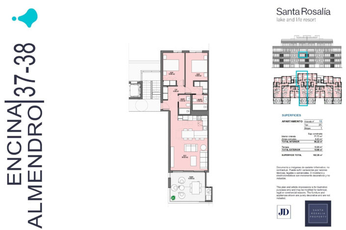 Image No.39-Appartement de 2 chambres à vendre à Santa Rosalia Lake and Life Resort