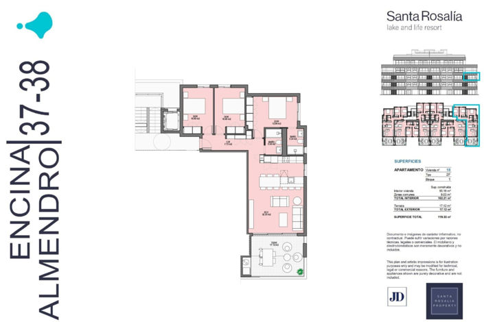 Image No.42-Appartement de 2 chambres à vendre à Santa Rosalia Lake and Life Resort