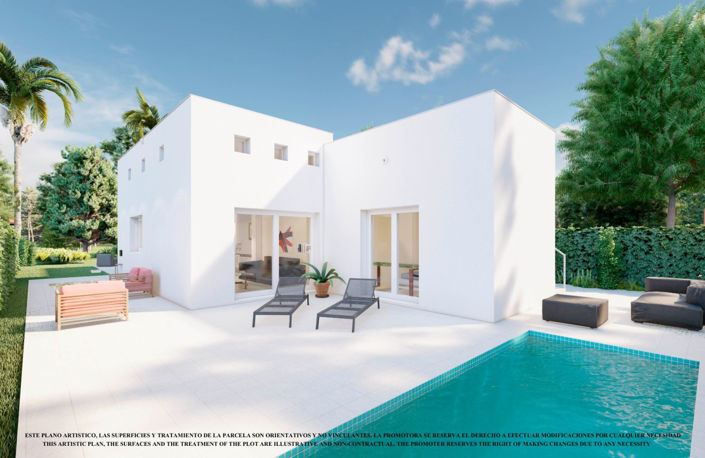 Image No.1-Villa de 3 chambres à vendre à Los Alcázares