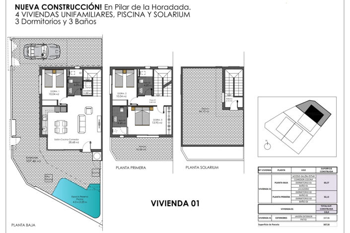 Image No.33-3 Bed Townhouse for sale