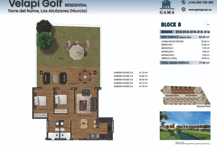 Image No.30-2 Bed Apartment for sale