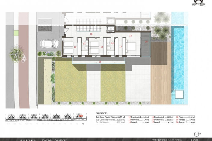 Image No.17-Villa de 3 chambres à vendre à Font del Llop