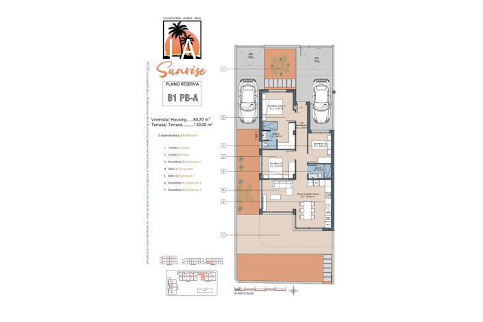 Image No.20-3 Bed Apartment for sale