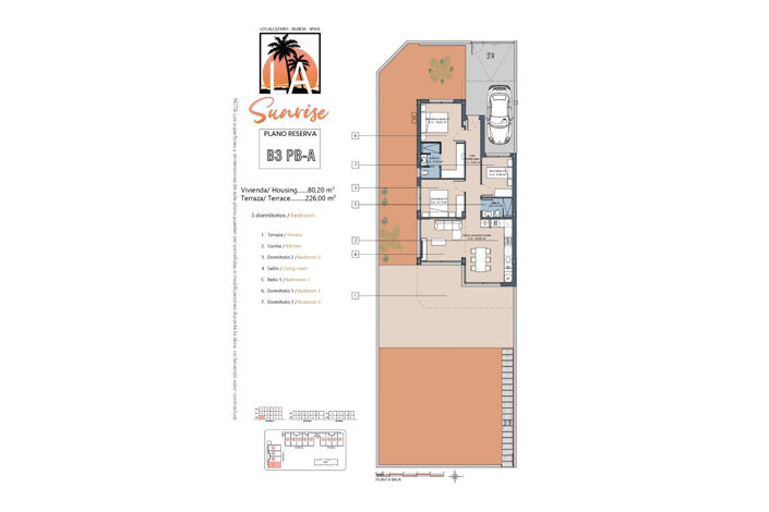 Image No.38-3 Bed Apartment for sale