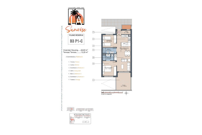 Image No.44-3 Bed Apartment for sale