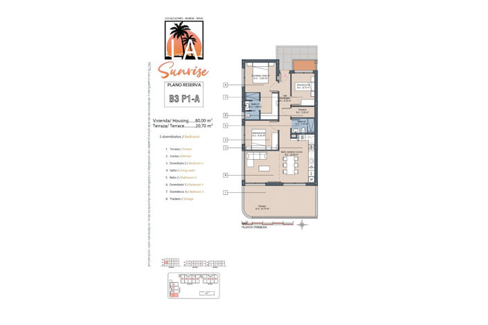 Image No.41-2 Bed Apartment for sale