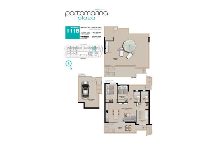 Image No.22-3 Bed Penthouse for sale